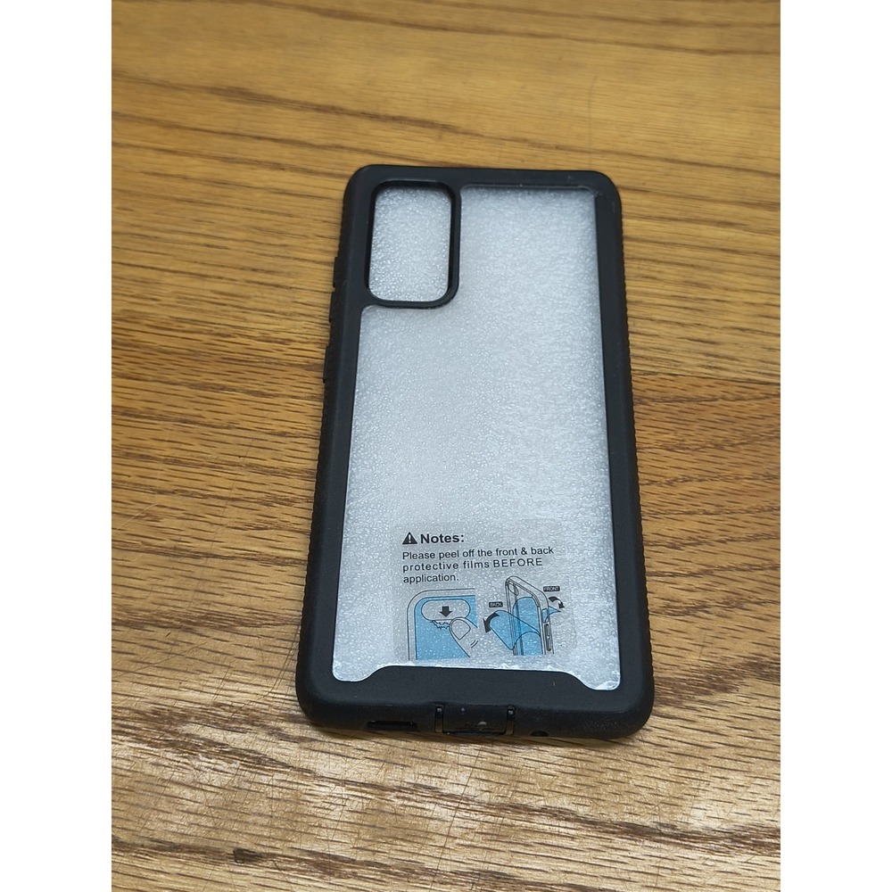 Case For Samsung Galaxy S20 FE 5G Black Border Phone Hard Cover Protection